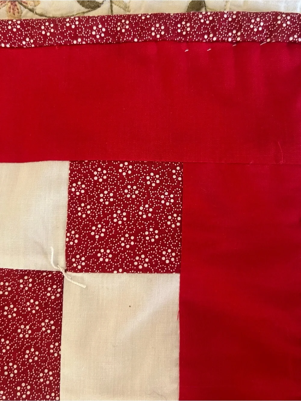 VTG Hand-embroidered Quilt Tapestry Hanging Cottage Sunbonnet Sue Theme 46”x59”